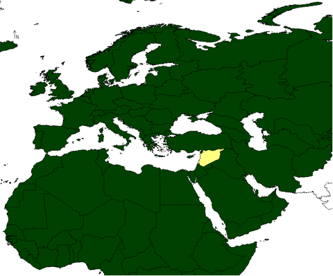 Sternbergia pulchella - Distribution Map